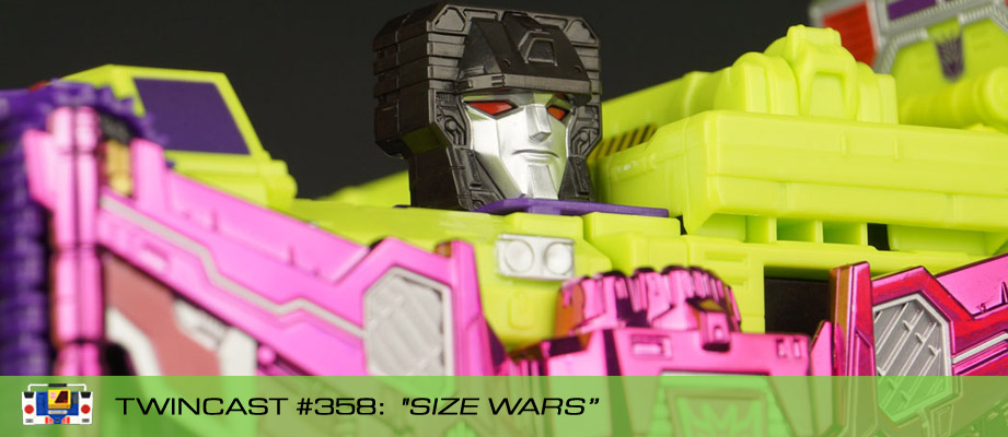 Twincast / Podcast Episode #358 "Size Wars"